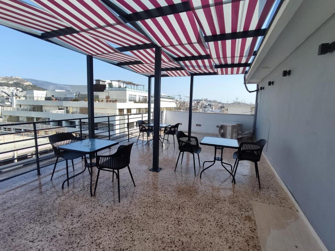 Voda Luxury Residence #401 - Acropolis View Rooftop Афины Экстерьер фото